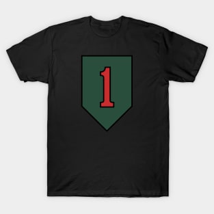 "The Big Red One" 1st Infantry Division Insignia T-Shirt